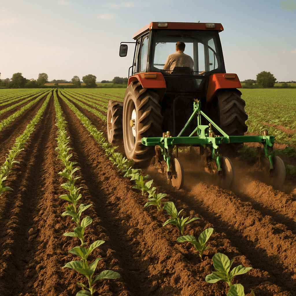 Imagem de uma agricultura