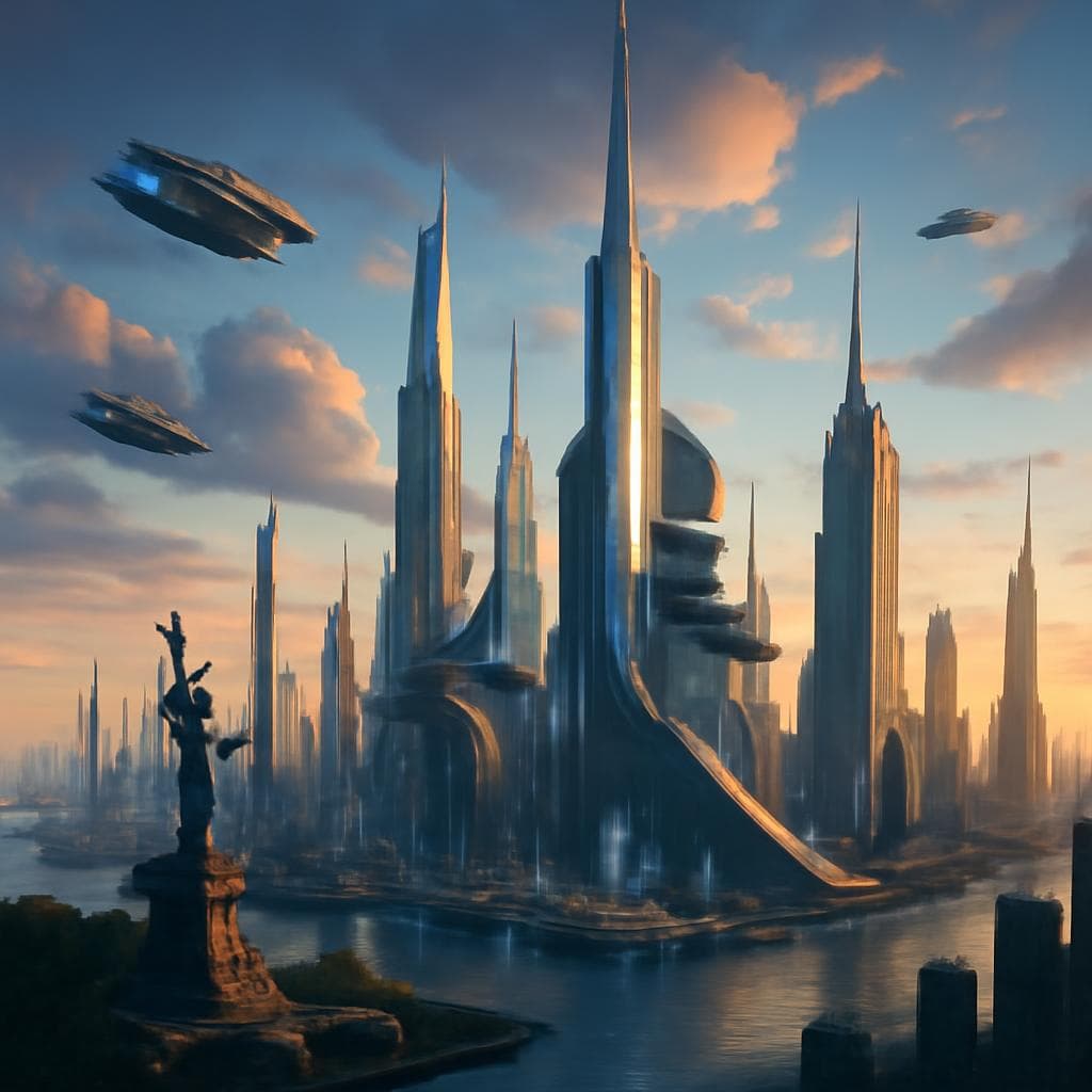 crie para mim nova york do futuro